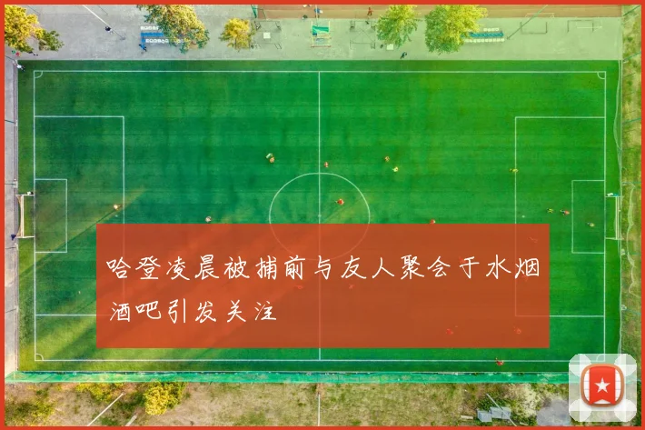 哈登凌晨被捕前与友人聚会于水烟酒吧引发关注